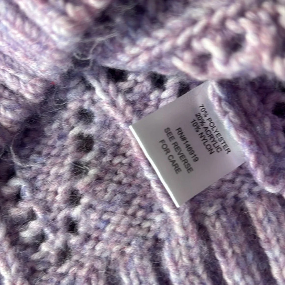 Casa Cabana Lavender Knit Sweater - Picture 10 of 10